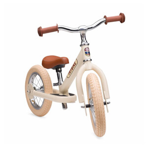 Hippychick Trybike Steel Balance Trike Matte – Vintage Cream